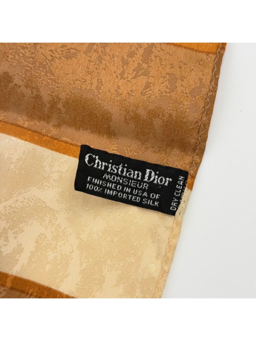 Dior Large Scarf Multicolor Silk Vintage - Picture 7 of 9